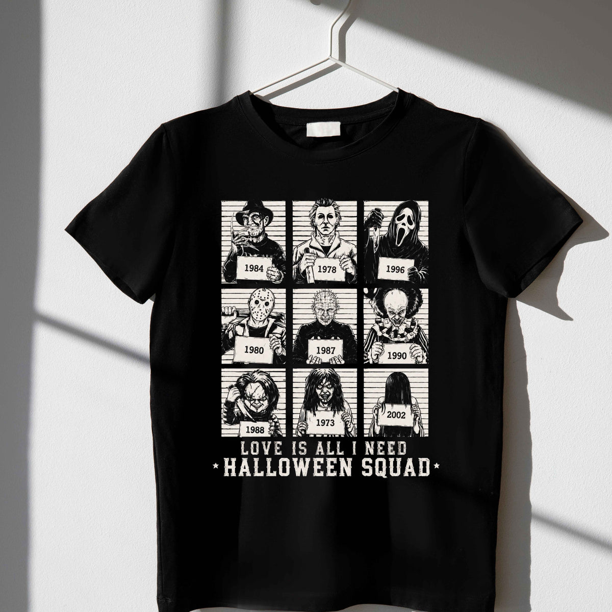 Love Is All I Need Halloween Squad Ladies’ T-Shirt