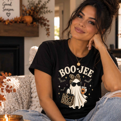 Boo-Jee Ghost Ladies’ T-Shirt