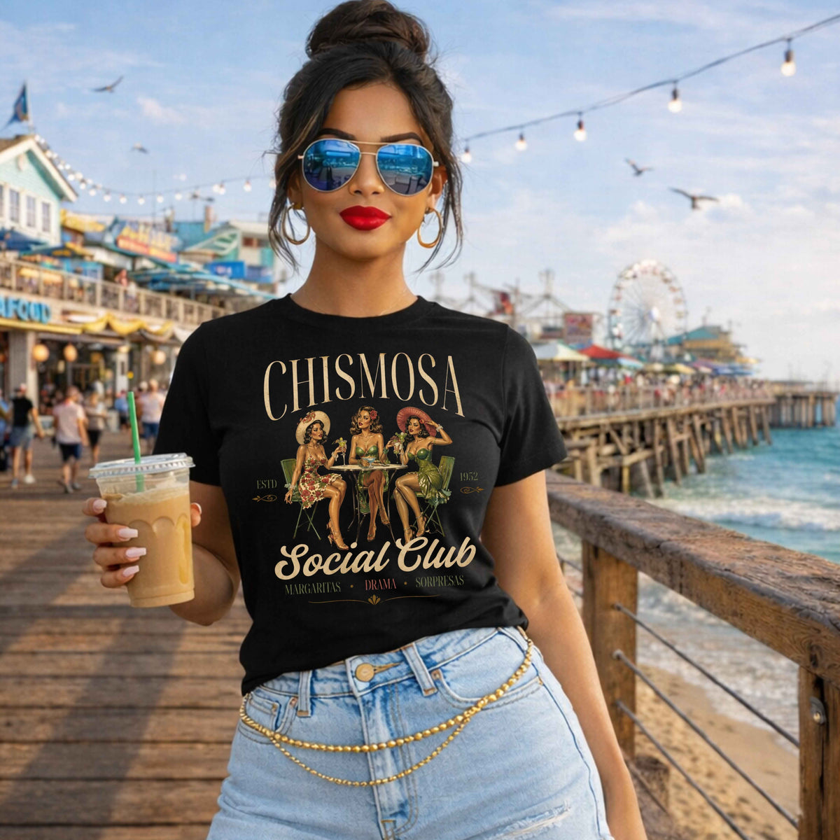 La Chismosa Social Club Ladies' T-Shirt