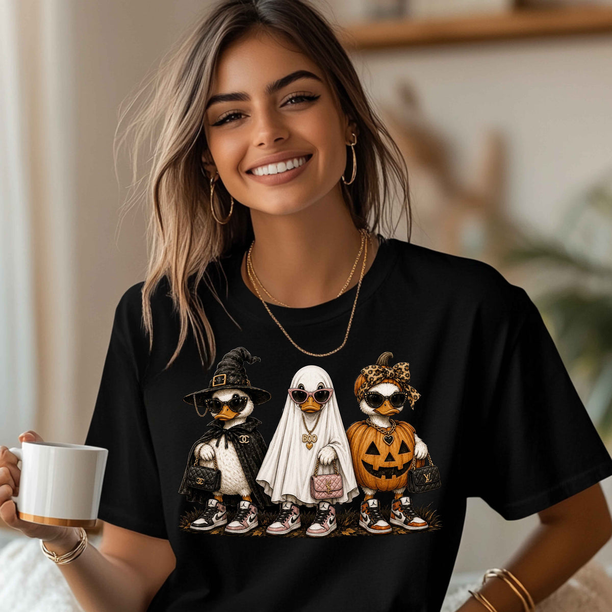 Bougie Halloween Crew Ladies’ T-Shirt
