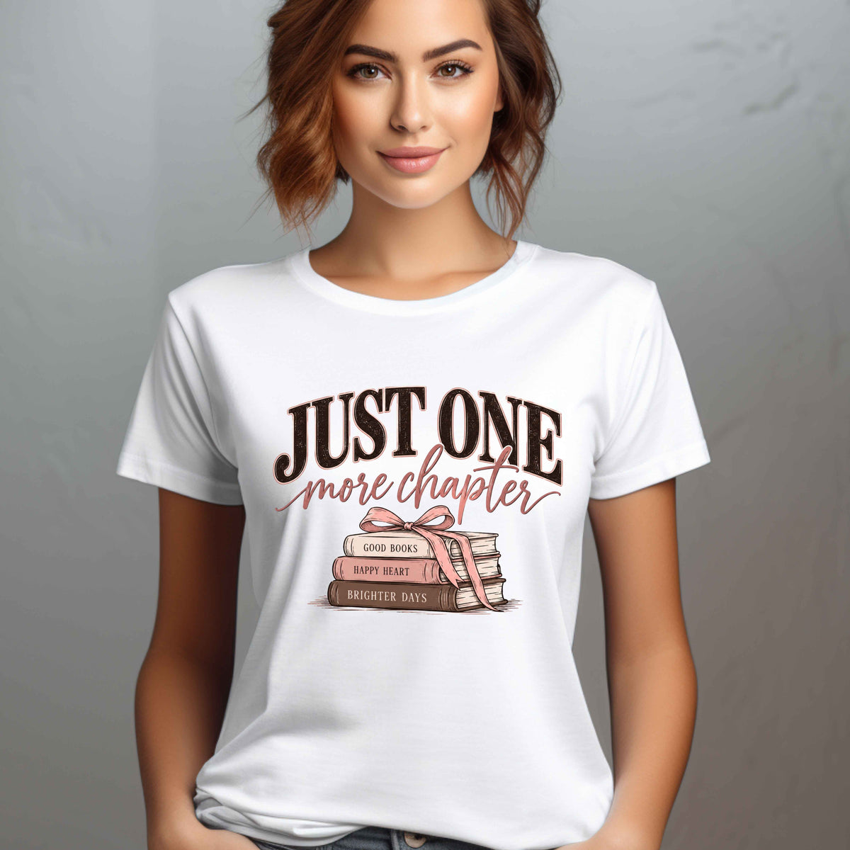 Just One More Chapter Ladies’ T-Shirt