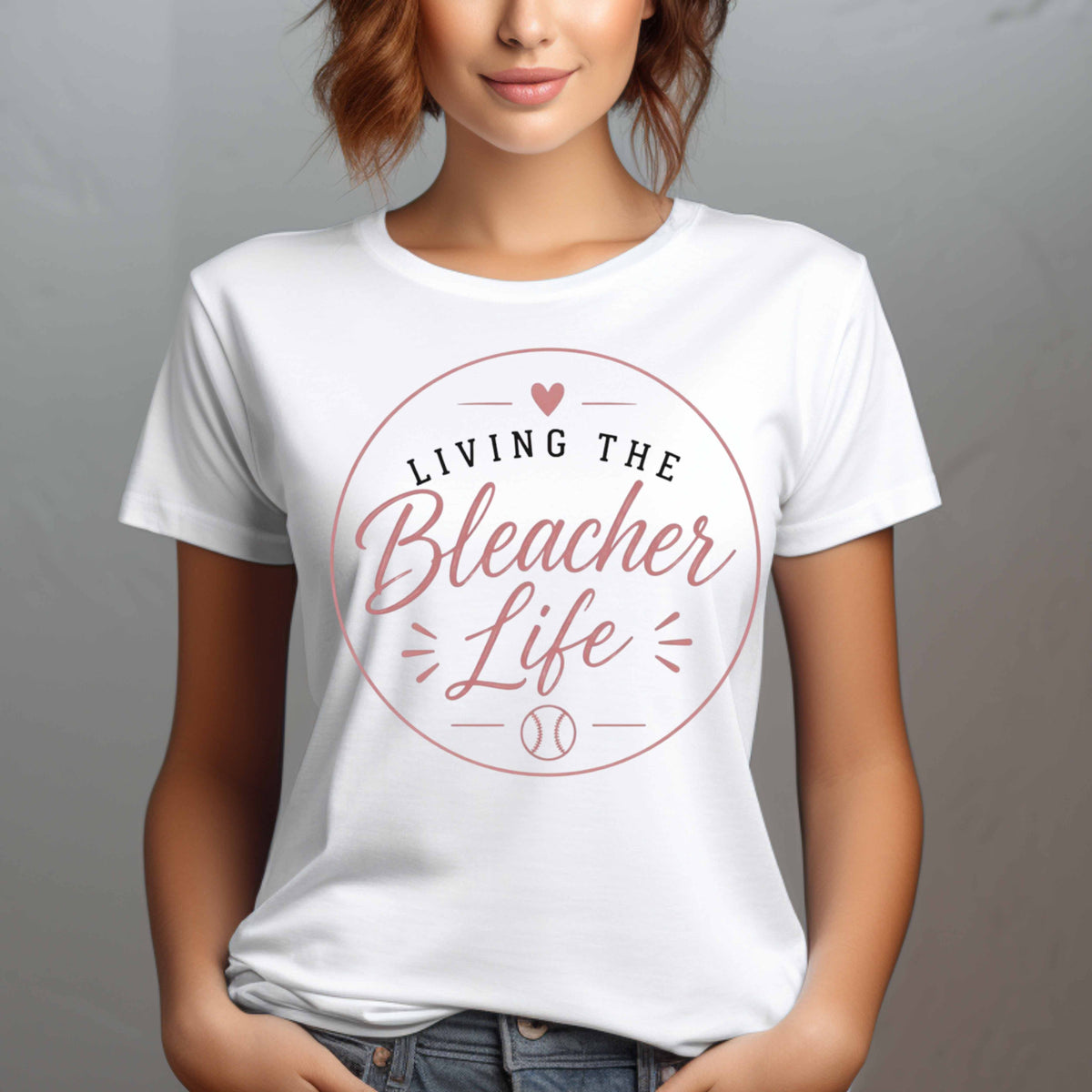 Living The Bleacher Life Ladies' T-Shirt