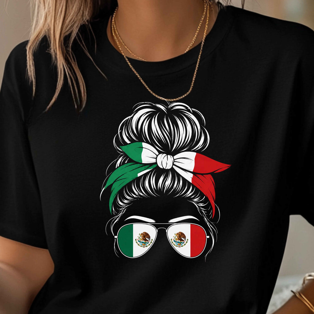 Women's Mexican Flag Shirt
