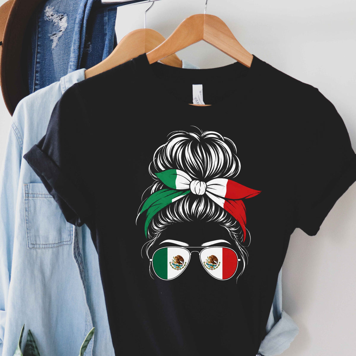 Women's Mexican Flag Shirt